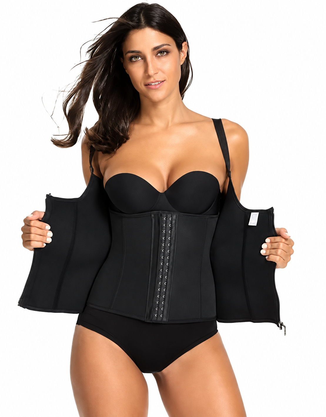 Faja Moldeadora Doble Presión para Cintura y Abdomen – Invisible bajo la Ropa